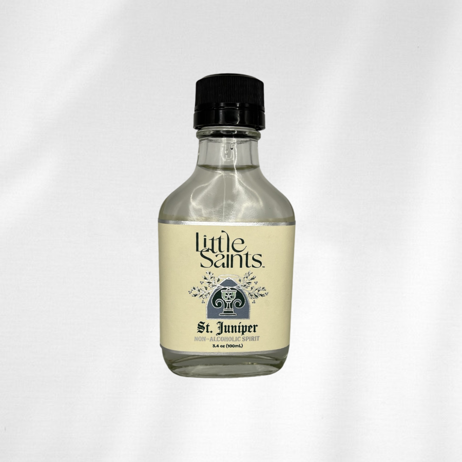Little Saints St. Juniper Flask | Functional Non-Alcoholic Spirit