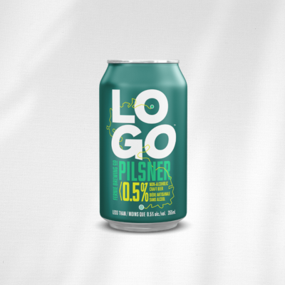 Logo Beer Pilsner Can