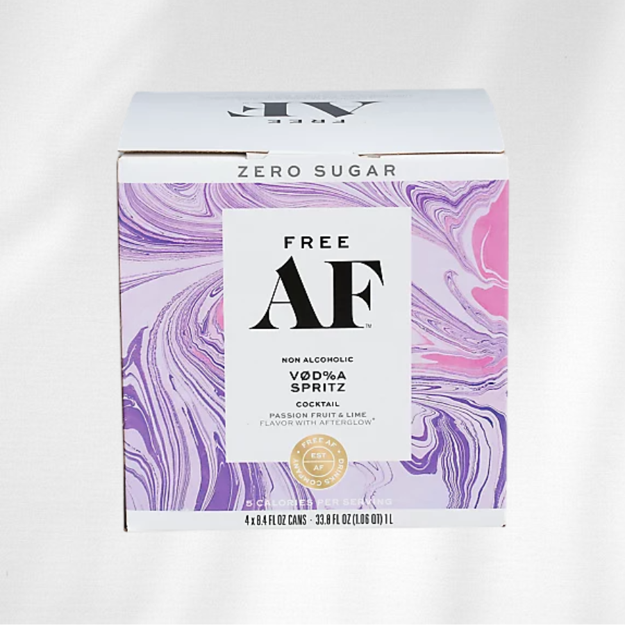 Free AF Vodka Spritz 4 Pack