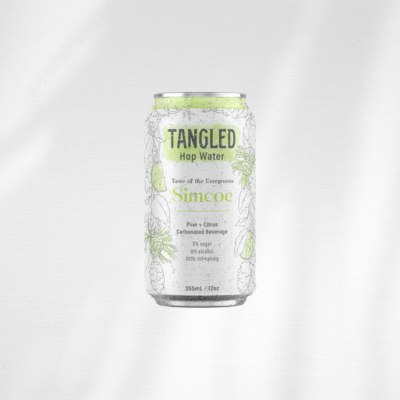 Tangled Hop Water - Simcoe (Pine+Citrus) Can