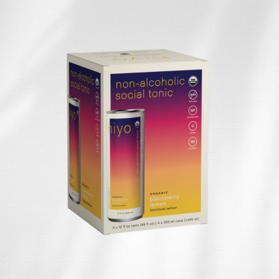 Hiyo Blackberry Lemon Functional Seltzer