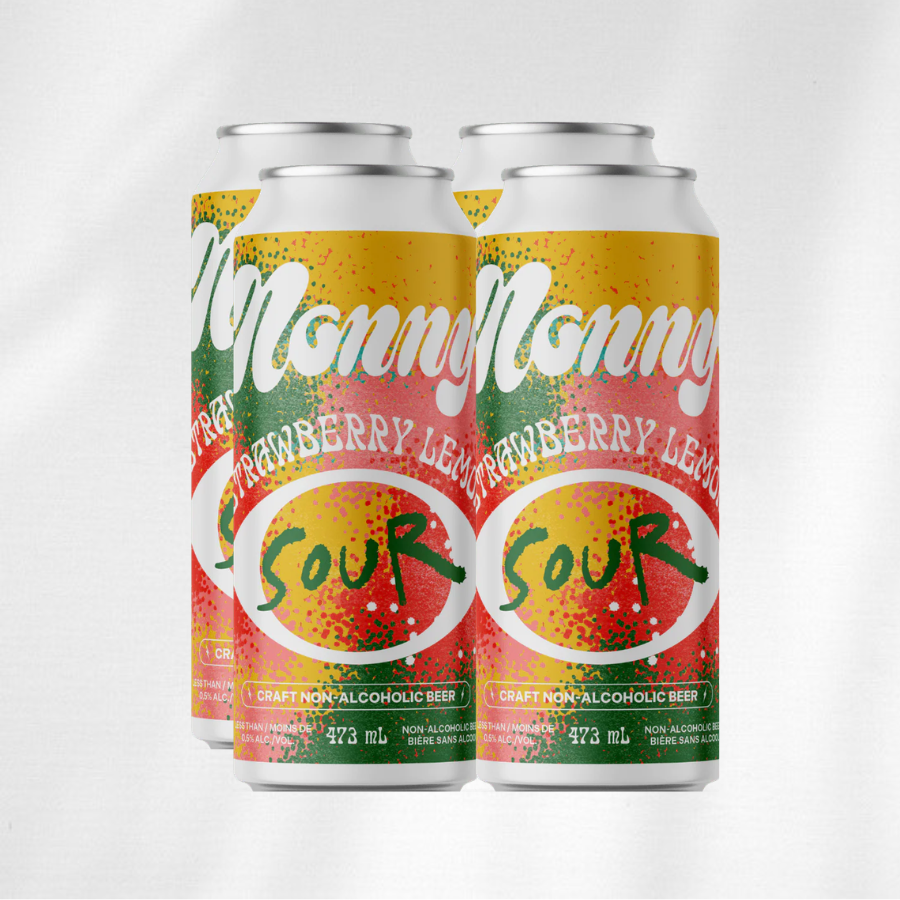 Nonny Strawberry Lemon Sour - 4 Pack