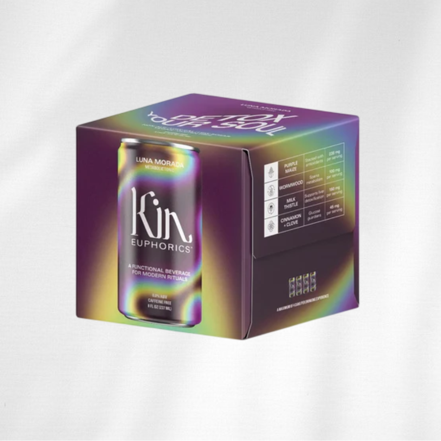 Kin Euphorics Luna Morada - 4 Pack