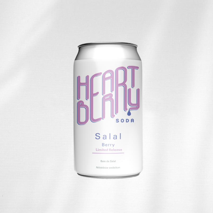 Heart Berry Soda - Salal Berry