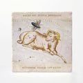 Vintage Style Aries Coasters - Set of 4