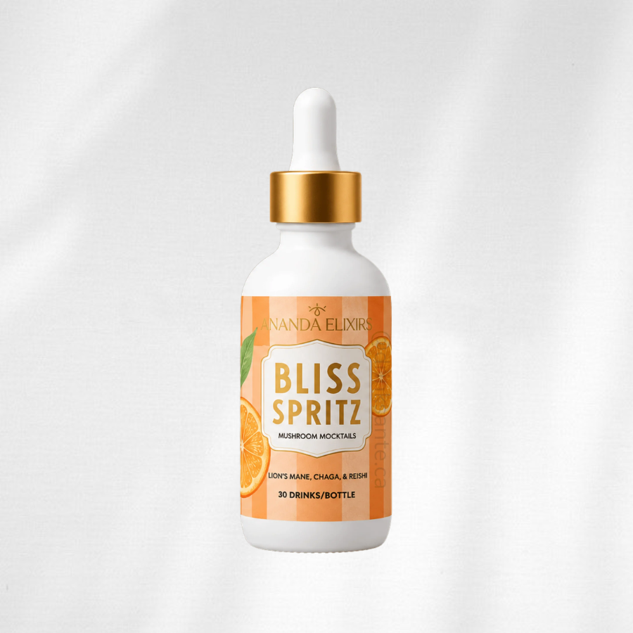 Ananda Elixirs Mushroom Mocktails Bliss Spritz