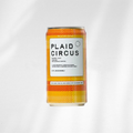 Plaid Circus Orange Lush Can