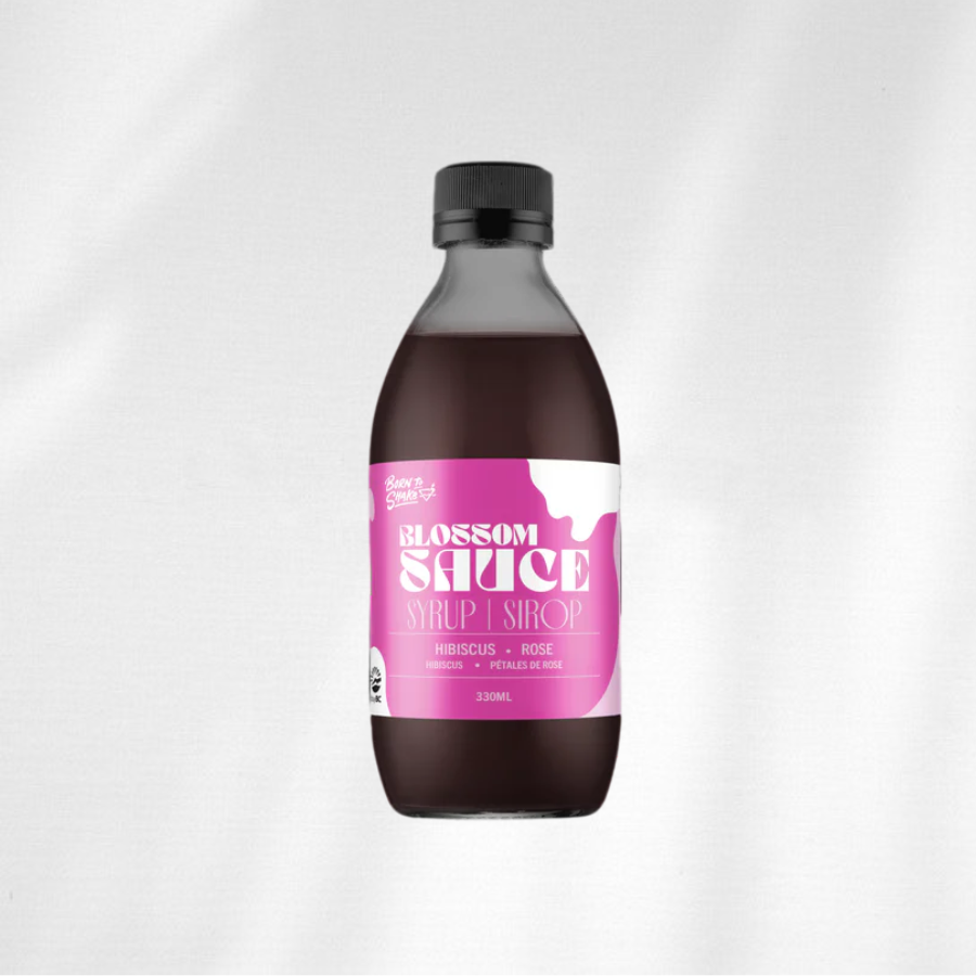 Born to Shake Blossom Sauce Syrup (Hibiscus & Rose)