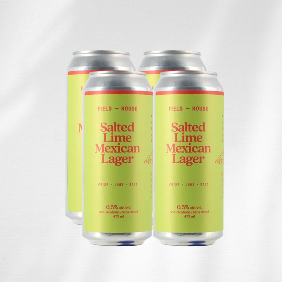 Field House Salted Lime Mexican Lager - 4 Pack