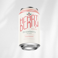 Heart Berry Soda - Strawberry Rhubarb