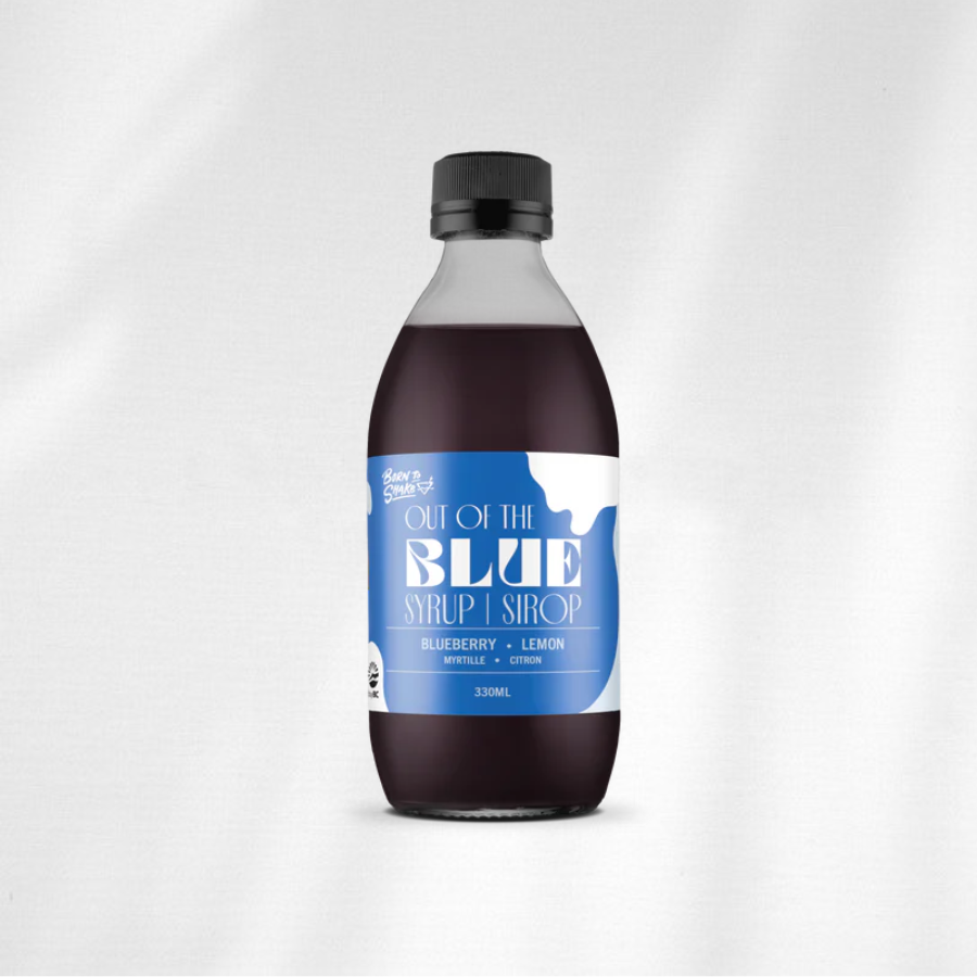 Born To Shake Out of the Blue Syrup (Blueberry & Lemon)