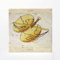 Vintage Style Libra Coasters - Set of 4